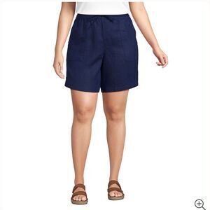 Women's blue shorts by Fashion Bug - size 26/28W